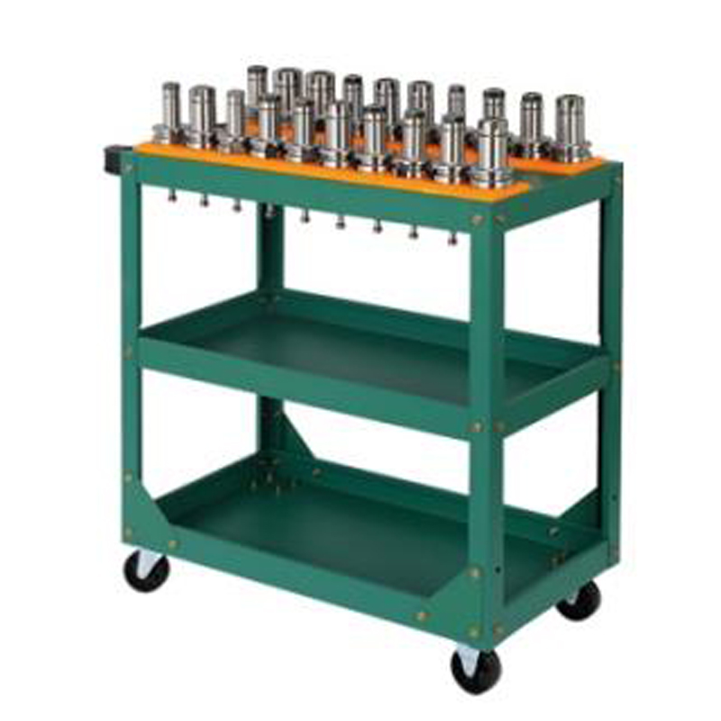 Coș de instrument verde CNC